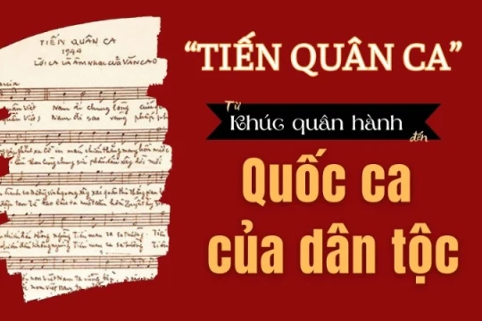 [Video] “Tiến quân ca” – Từ khúc quân hành đến Quốc ca của dân tộc