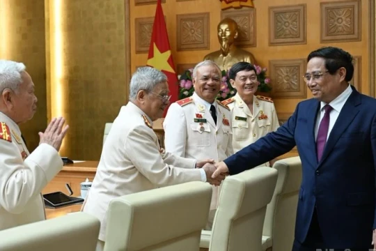 Mãi là niềm tự hào, tài sản tinh thần vô giá của đất nước và lực lượng Công an nhân dân