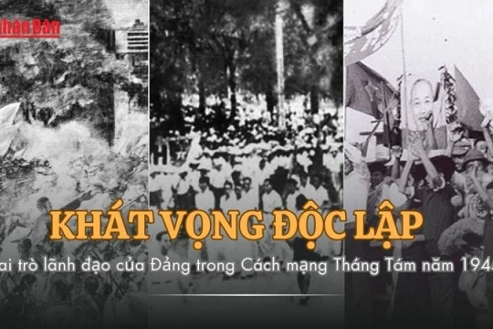 [Video] Khát vọng độc lập – Vai trò lãnh đạo của Đảng trong Cách mạng Tháng Tám năm 1945