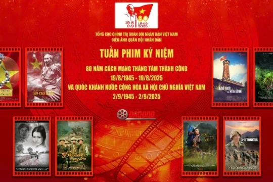 Tuần phim kỷ niệm 80 năm Cách mạng Tháng Tám và Quốc khánh 2/9