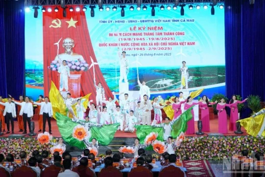 Cà Mau họp mặt kỷ niệm 80 năm Cách mạng Tháng Tám và Quốc khánh 2/9