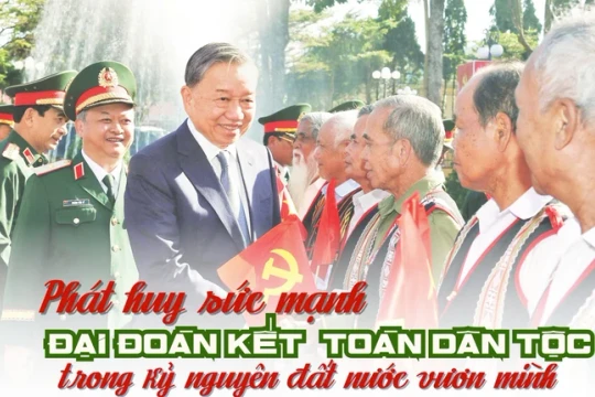 Phát huy sức mạnh đại đoàn kết toàn dân tộc trong kỷ nguyên đất nước vươn mình