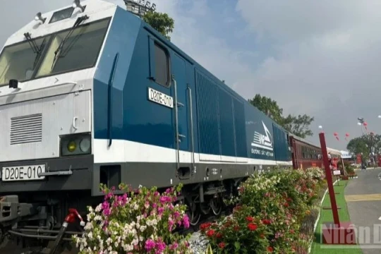 Đường sắt Việt Nam tham gia Triển lãm “80 năm hành trình đổi mới”