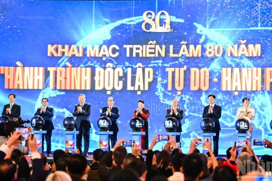 Khai mạc Triển lãm Thành tựu đất nước “80 năm Hành trình Độc lập - Tự do - Hạnh phúc”