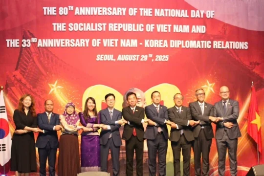 Kỷ niệm 80 năm Quốc khánh Việt Nam và 33 năm thiết lập quan hệ Việt Nam-Hàn Quốc