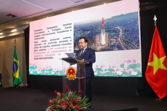 Kỷ niệm 80 năm Cách mạng Tháng Tám và Quốc khánh 2/9 tại Brazil