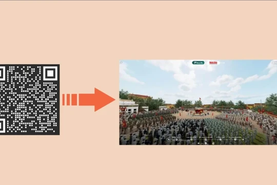 [Infographic] Trải nghiệm công nghệ tích hợp trên phụ san đặc biệt của Báo Nhân Dân mừng 80 năm Quốc khánh