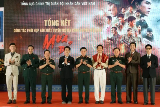 "Mưa đỏ" - Dấu ấn nghệ thuật và trách nhiệm trong kỷ nguyên mới của Điện ảnh Quân đội