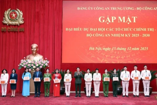 "Cơ hội vàng" để đoàn viên, hội viên Công an nhân dân thi đua cống hiến, vượt qua chính mình