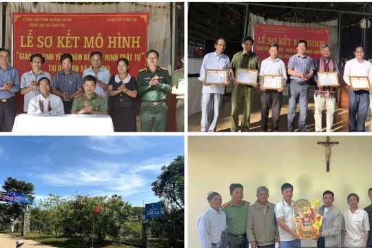 Từ mô hình “Giáo xứ bình yên” đến thế trận an ninh nhân dân vững chắc ở cơ sở