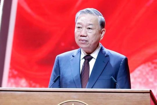 Tổng Bí thư Tô Lâm dự Lễ kỷ niệm 80 năm Ngày truyền thống Lực lượng Tình báo Công an nhân dân